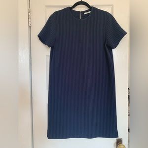 MM Lafleur Navy striped dress